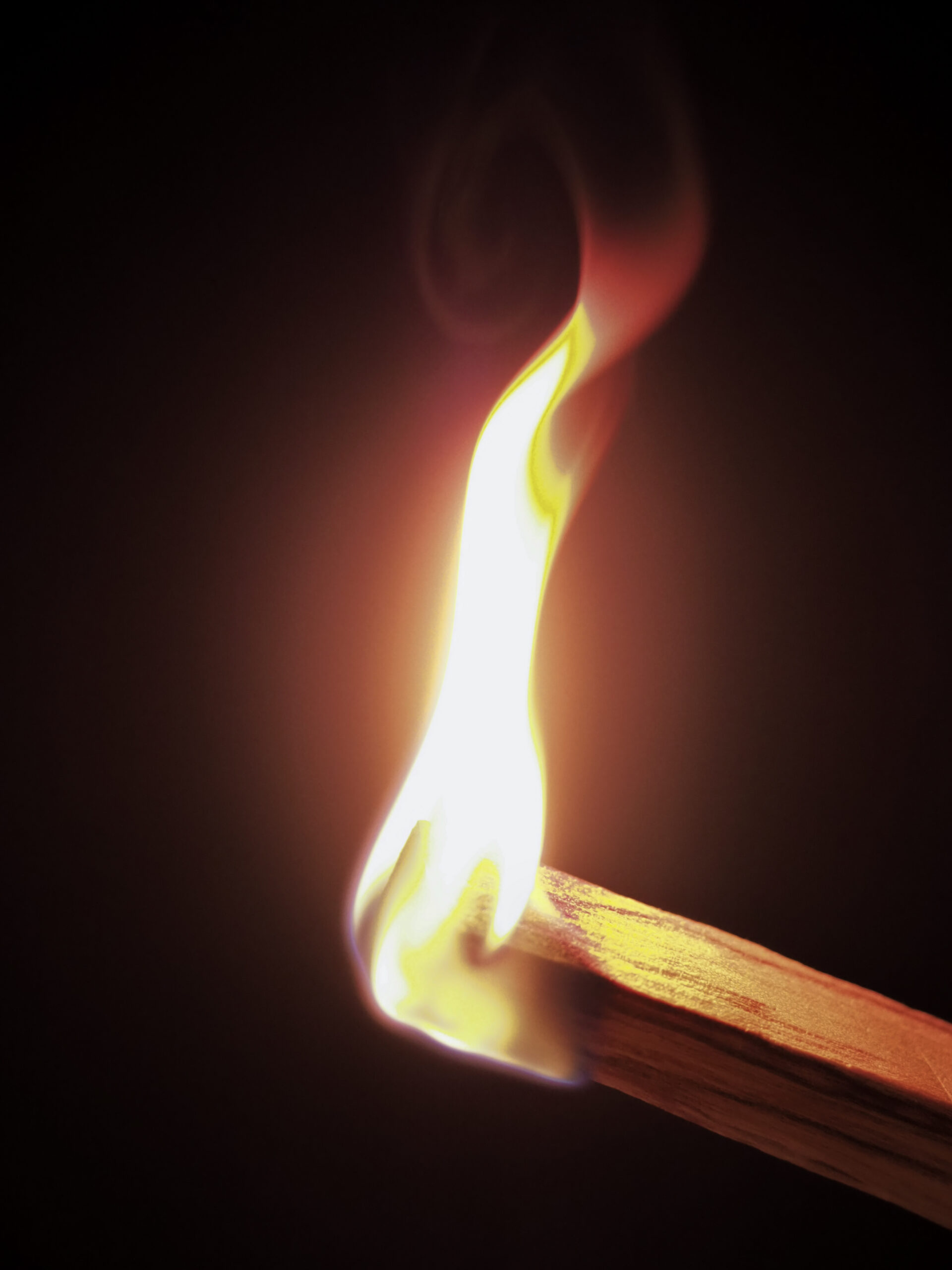 Light trail A little flame